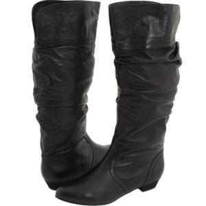 Steve Madden Candence Black Leather